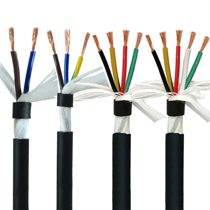 TRVV 2-36 Cores Copper Power Cables
